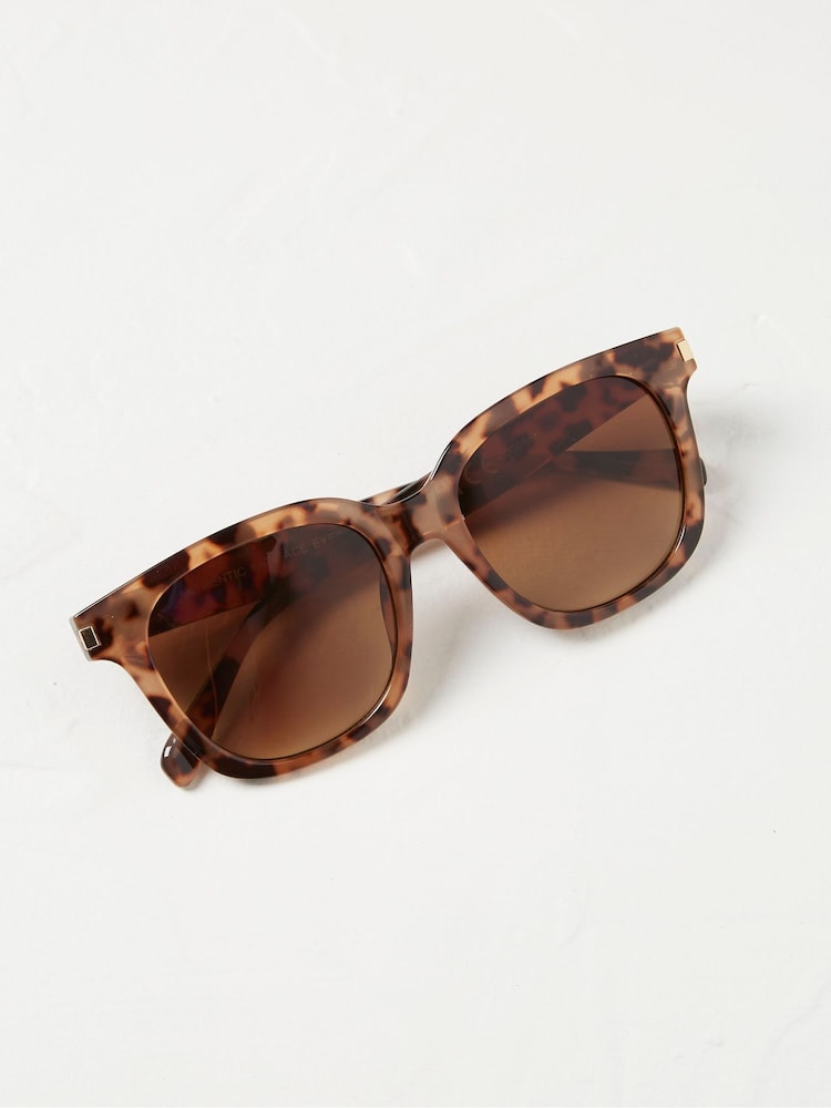 FatFace Pia Brown Sunglasses - Image 1 of 2