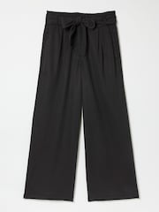 FatFace Mina Black Cropped Trousers - Image 5 of 5
