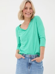FatFace Green Porter T-Shirt - Image 1 of 5