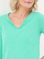 FatFace Green Porter T-Shirt - Image 4 of 5