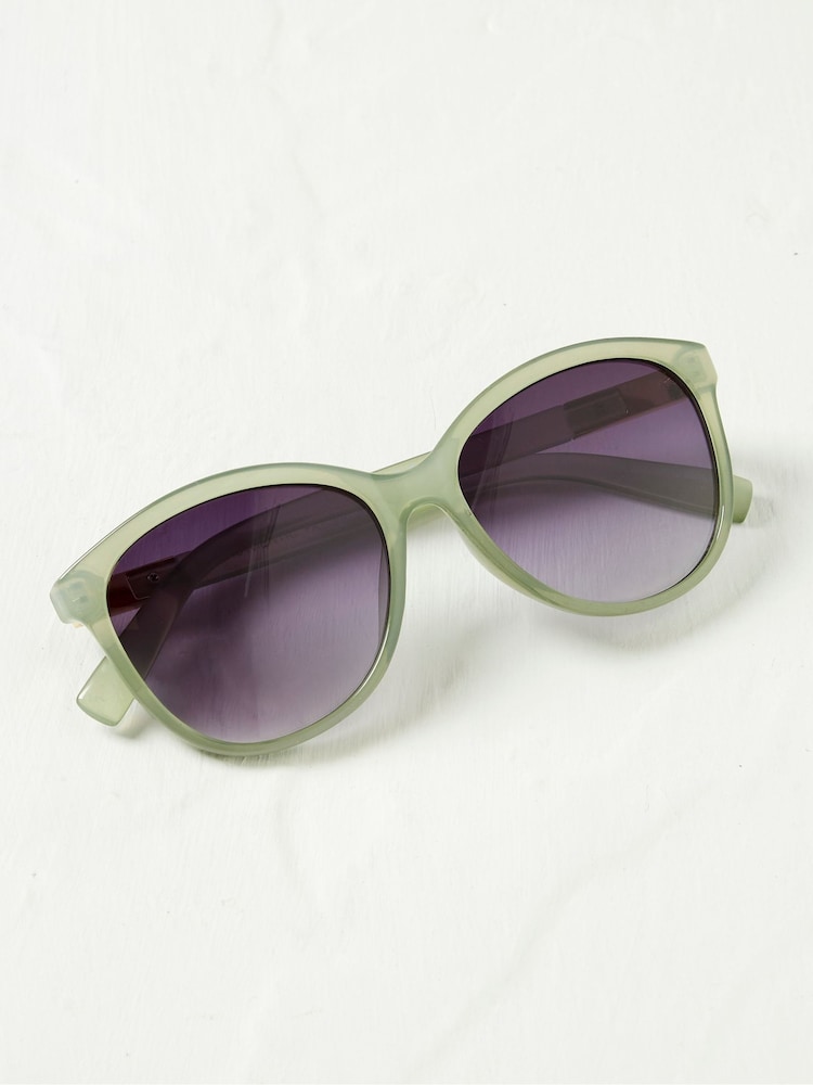 FatFace Claire Green Sunglasses - Image 1 of 2 FatFace Claire Green Sunglasses - Image 1 of 2