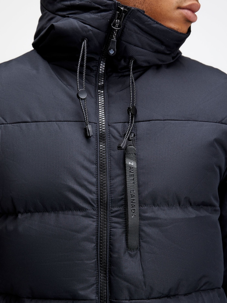 Zavetti Canada Mens Cavatalli Puffer Parka Jacket - Image 6 of 6
