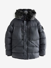 Zavetti Canada Mens Eremo Puffer Parka Jacket - Image 7 of 7