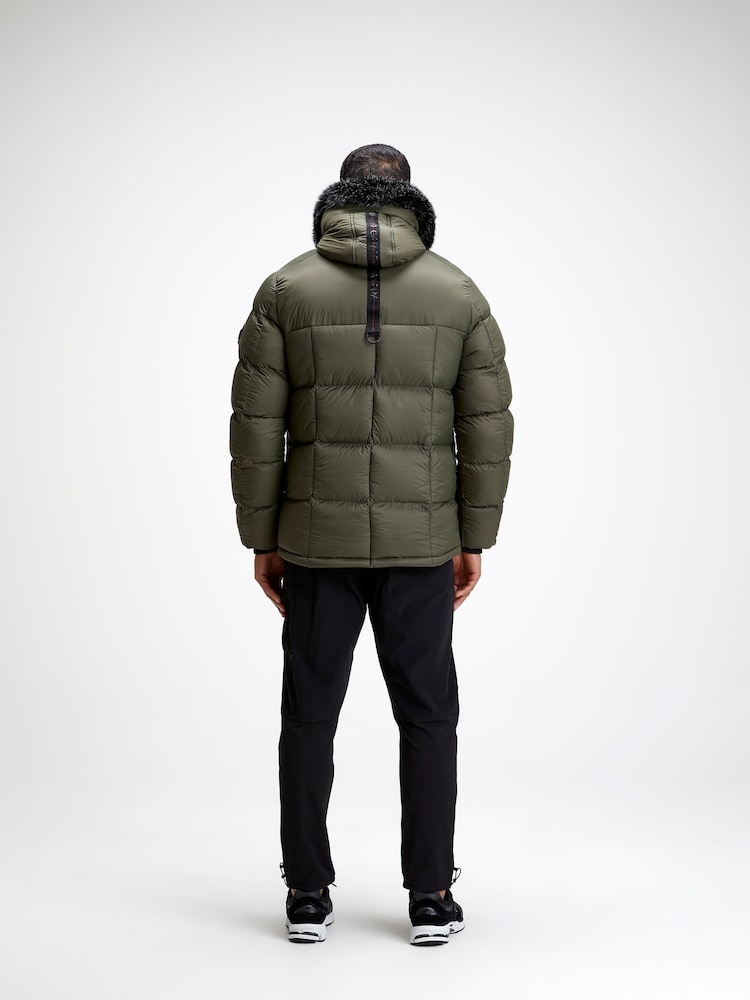 Zavetti Canada Mens Eremo Puffer Parka Jacket - Image 2 of 7