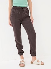 FatFace Lyme Brown Cargo Cuffed Joggers - Image 3 of 5