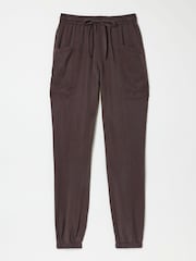 FatFace Lyme Brown Cargo Cuffed Joggers - Image 5 of 5