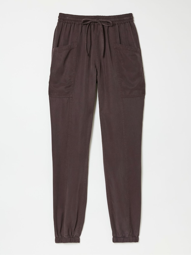 FatFace Lyme Brown Cargo Cuffed Joggers - Image 5 of 5