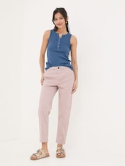 FatFace Rye Pink Chino Trousers - Image 3 of 5