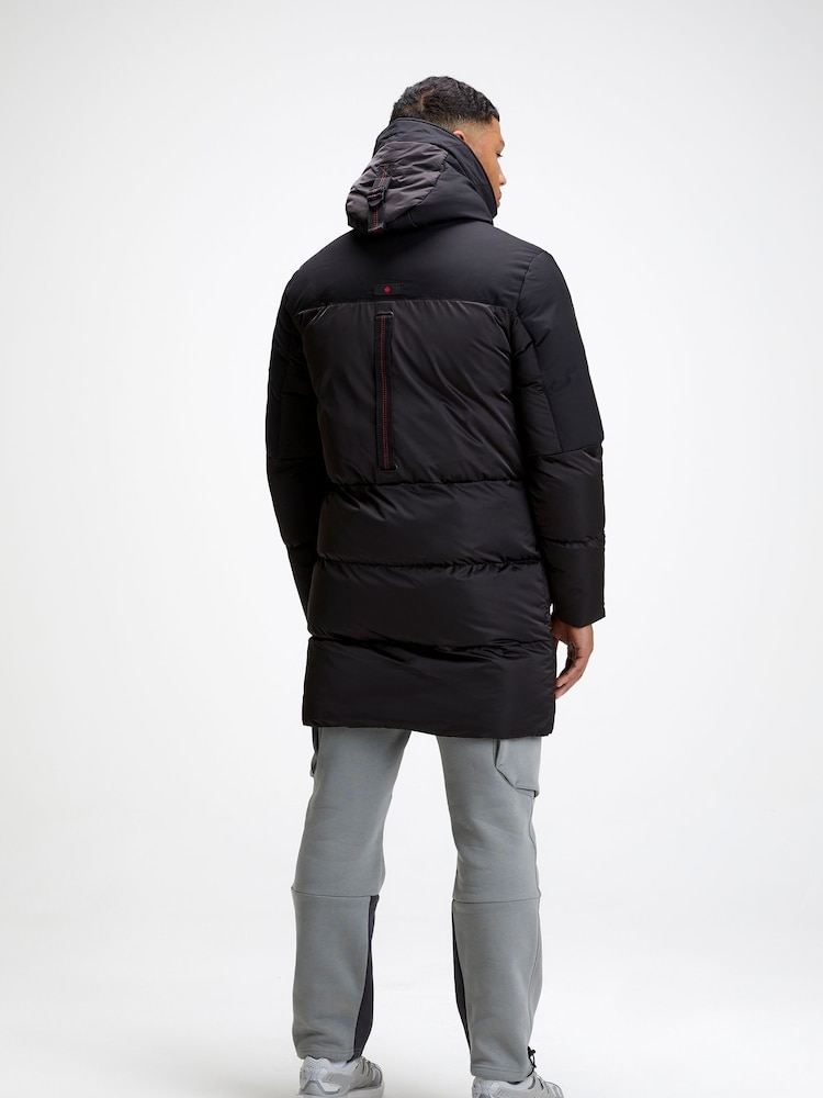 Zavetti Canada Mens Katala Puffer Parka Jacket - Image 3 of 7