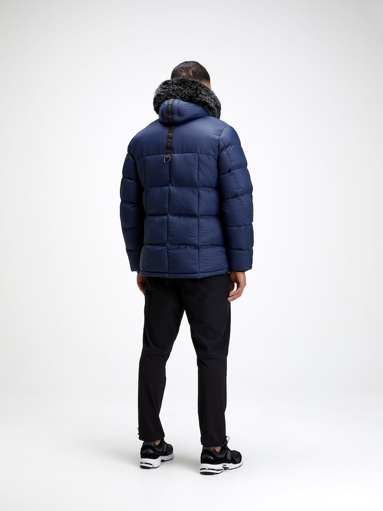 Zavetti Canada Mens Eremo Puffer Parka Jacket - Image 3 of 7