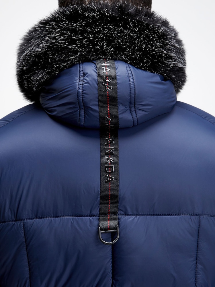 Zavetti Canada Mens Eremo Puffer Parka Jacket - Image 6 of 7