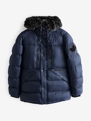 Zavetti Canada Mens Eremo Puffer Parka Jacket - Image 7 of 7