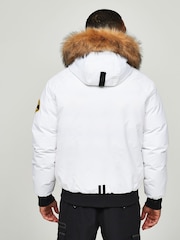 Zavetti Canada Mens Abelli 2.0 Hooded Bomber Jacket - Image 3 of 6