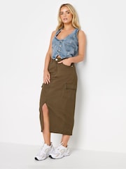 PixieGirl Petite Denim 100% algodão Waistcoat - Imagem 3 de 4