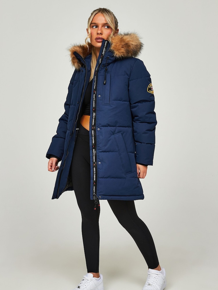 Zavetti Canada Womens Goshawa Puffer Parka Jacket - Image 2 of 7