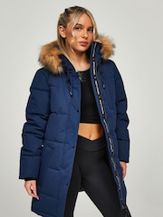 Zavetti Canada Womens Goshawa Puffer Parka Jacket - Image 4 of 7