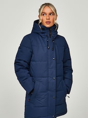 Zavetti Canada Womens Goshawa Puffer Parka Jacket - Image 5 of 7