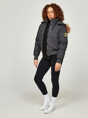 Zavetti Canada Womens Olivia Bomber 100% Cotton Jacket - Image 2 of 7