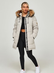 Zavetti Canada Womens Goshawa Puffer Parka Jacket - Image 2 of 8