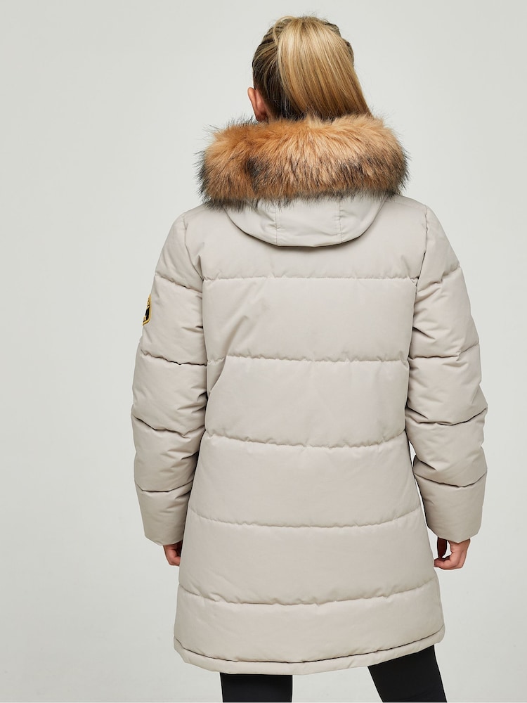 Zavetti Canada Womens Goshawa Puffer Parka Jacket - Image 3 of 8