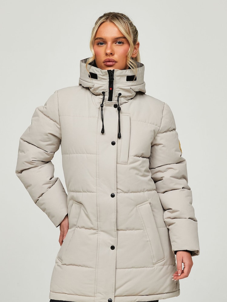 Zavetti Canada Womens Goshawa Puffer Parka Jacket - Image 5 of 8