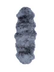 Naturally Sheepskins Grey Double Sheepskin Rug - Image 2 of 3