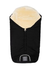 Naturally Sheepskins Black Merino Sheepskin Footmuff - Image 6 of 6