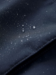 Navy Blue Signature Four Pocket Padded Waterproof Coat - Image 5 of 14