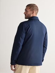 Navy Blue Signature Four Pocket Padded Waterproof Coat - Image 7 of 14