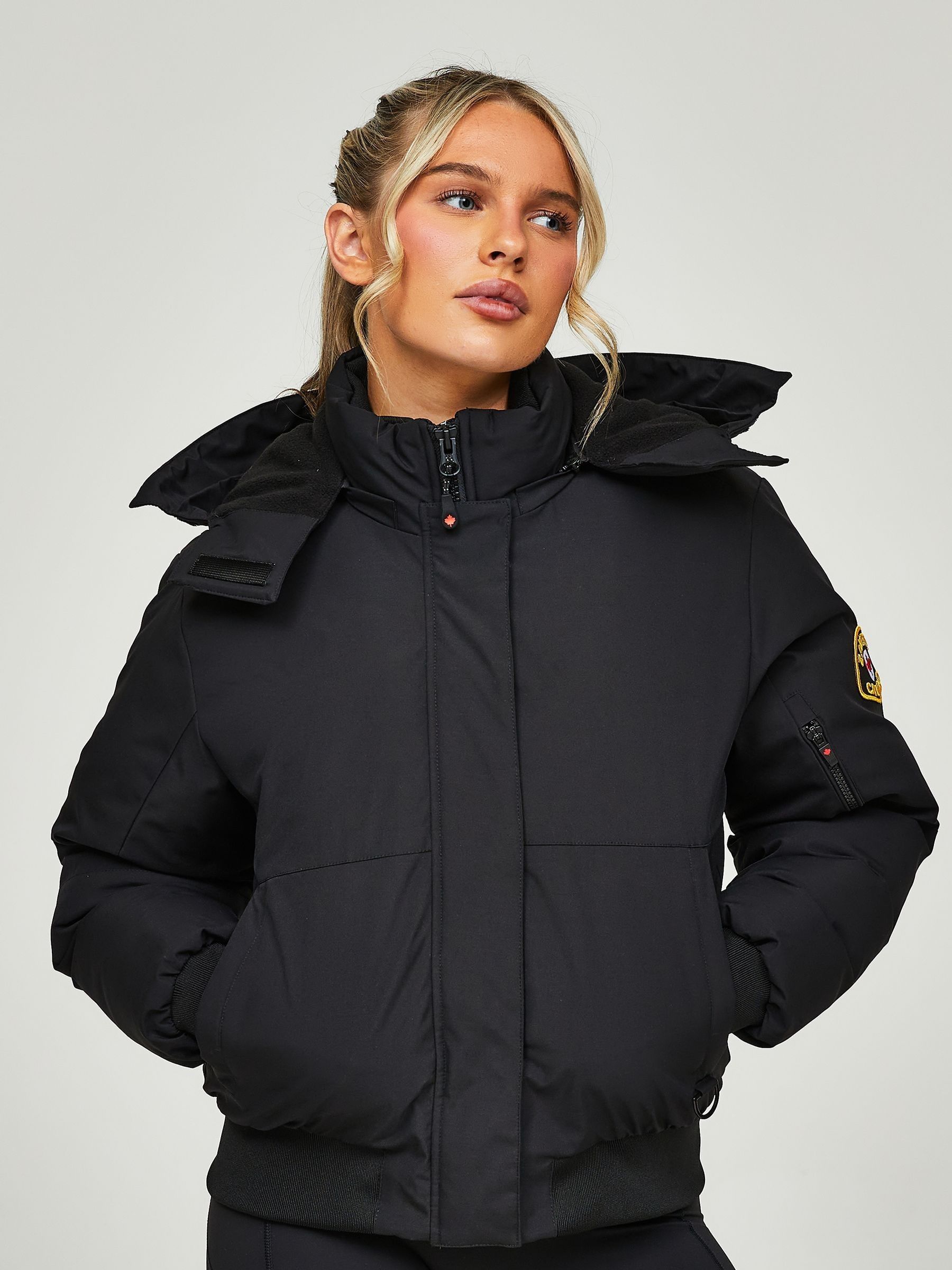 Buy Zavetti Canada Womens Olivia Bomber 100% Cotton Jacket from