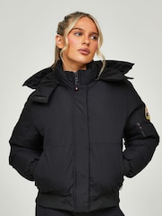 Zavetti Canada Womens Olivia Bomber 100% Cotton Jacket - Image 4 of 7