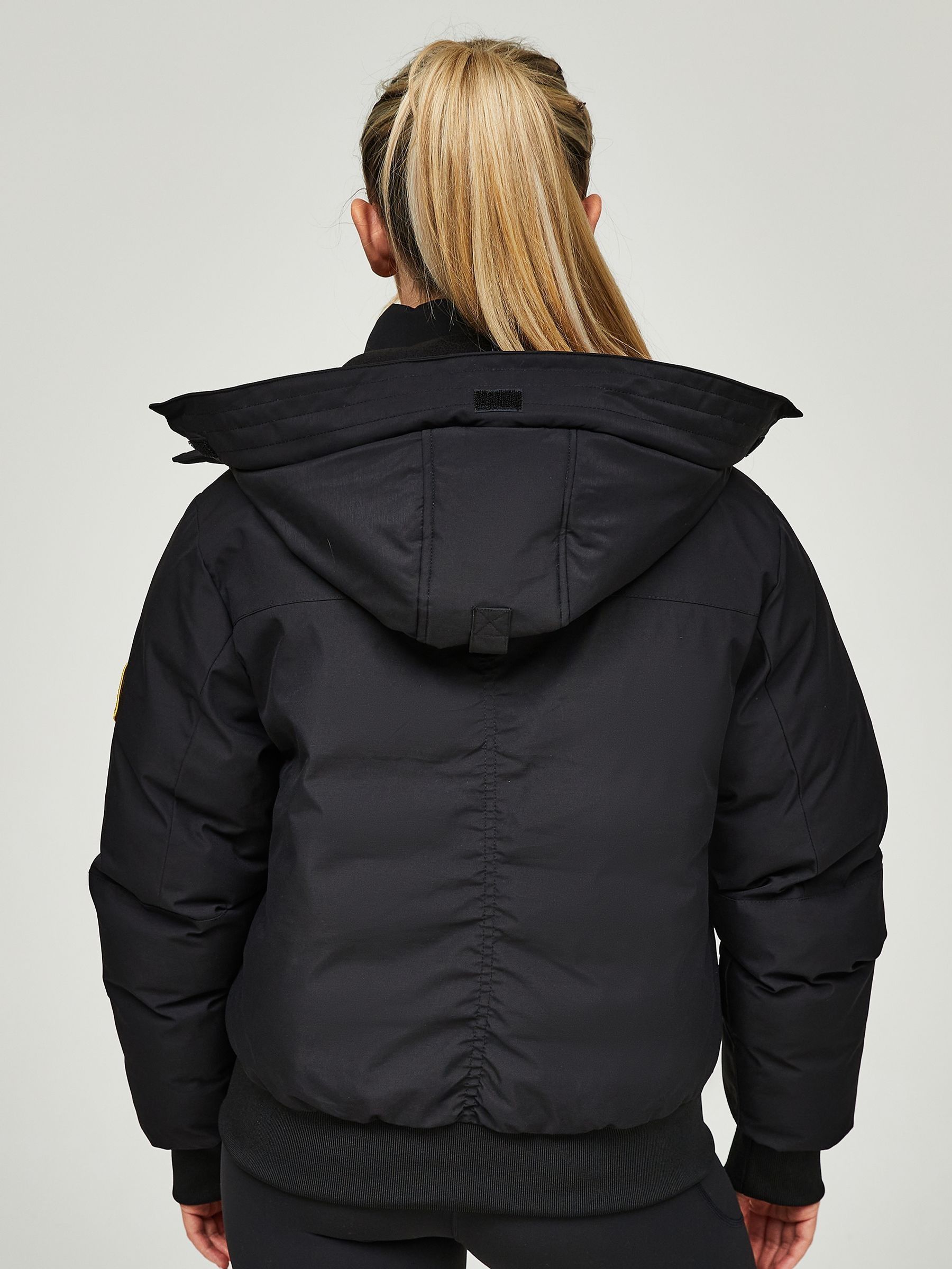Olivia grey bomber jacket on sale