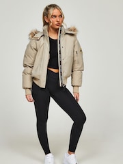 Zavetti Canada Womens Olivia Bomber 100% Cotton Jacket - Image 1 of 6