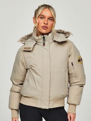 Zavetti Canada Womens Olivia Bomber 100% Cotton Jacket - Image 3 of 6