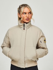 Zavetti Canada Womens Olivia Bomber 100% Cotton Jacket - Image 4 of 6