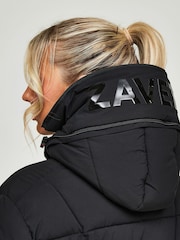 Zavetti Canada Guilia Cropped Puffer 100% Cotton Jacket - Image 5 of 7