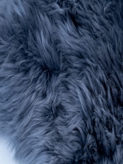 Naturally Sheepskins Grey Quad Sheepskin Rug - Image 3 of 3