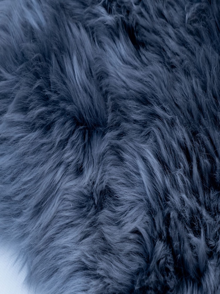 Naturally Sheepskins Grey Quad Sheepskin Rug - Image 3 of 3