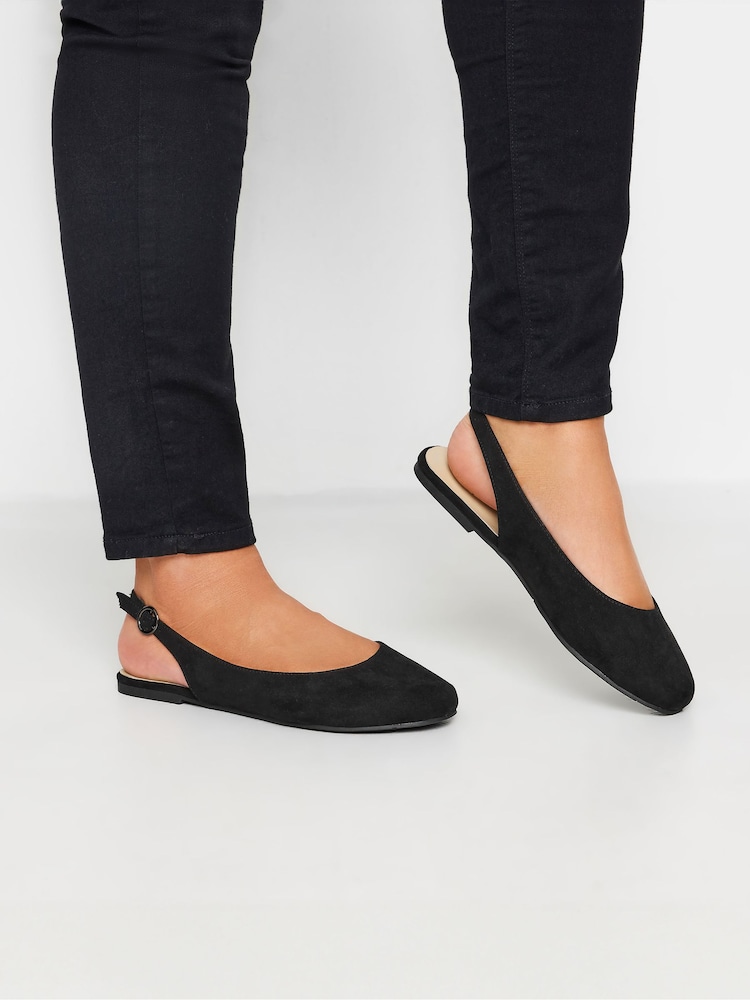 Yours Curve umetni semiš Slingback lahki športni copati In Extra Wide EEE Fit - Slika 1 iz 5 Yours Curve umetni semiš Slingback lahki športni copati In Extra Wide EEE Fit - Slika 1 iz 5