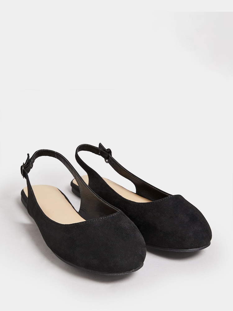 Yours Curve umetni semiš Slingback lahki športni copati In Extra Wide EEE Fit - Slika 2 iz 5