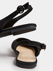 Yours Curve umetni semiš Slingback lahki športni copati In Extra Wide EEE Fit - Slika 4 iz 5