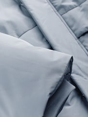 Ice Grey Hooded Shower Resistant Padded Coat - Image 7 of 7
