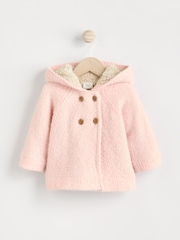 Pink Baby Fleece Lined Cardigan (0mths-2yrs) - Image 1 of 6