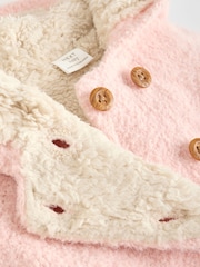 Pink Baby Fleece Lined Cardigan (0mths-2yrs) - Image 5 of 6
