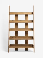Dark Bronx Bronx Oak Effect Wide Ladder Shelf - Image 2 of 5