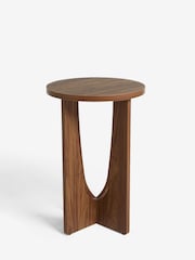 Dark Craft Wood Effect Side Table - Image 5 of 6