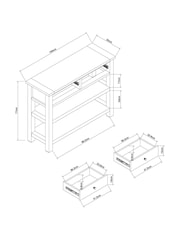Dove Malvern Console - Image 11 of 11