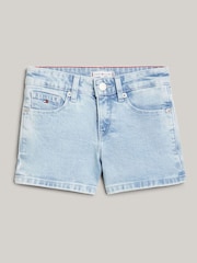 Tommy Hilfiger Blue High Rise Tapered Short - Image 5 of 5