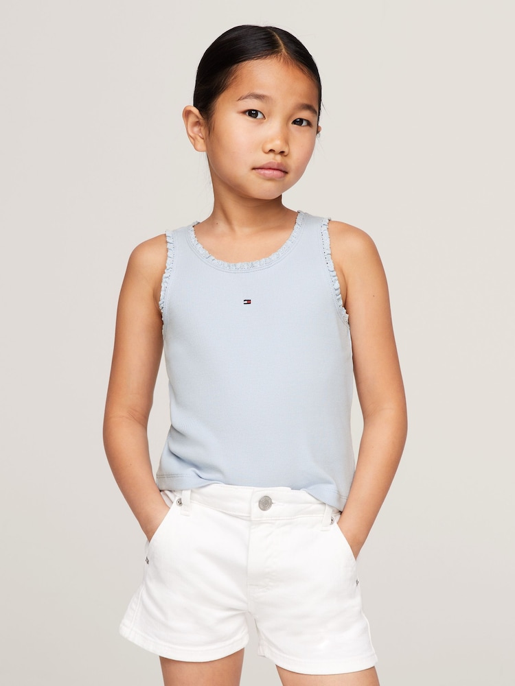 Tommy Hilfiger Blaues Essential Tank Top - Bild 1 von 1
