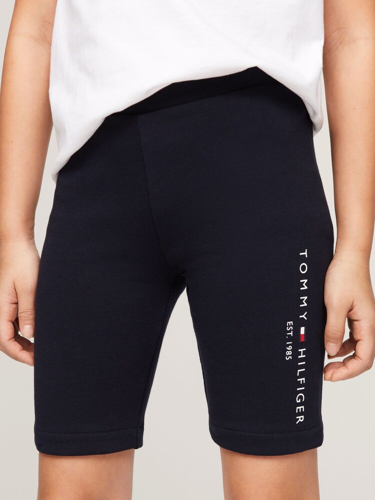 Tommy Hilfiger Blue Essential Cycling Shorts - Image 1 of 6